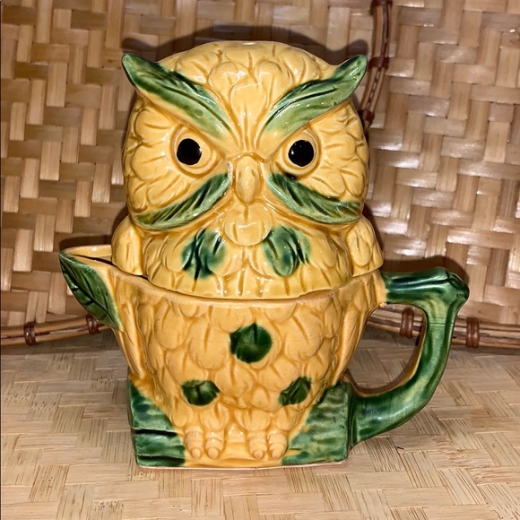 Vintage owls s&p/creamer/sugar bowl combo set - Picture 2 of 16